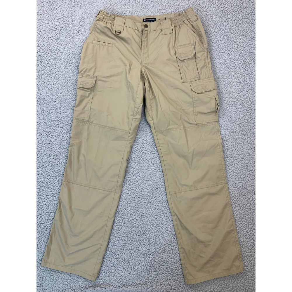 5.11 Tactical Series Pants Womens 16 Long‎ Khaki Tan Cargo Utility 64360
